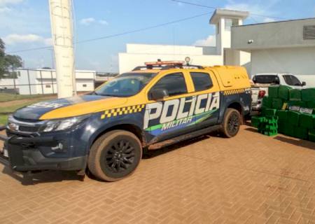 Adolescente é apreendido com Toro roubada e carregada com 1,2 ton de maconha